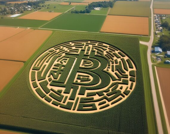 Bitcoin, Farming, and the Pursuit of Freedom 5 Bitcoin Farm Corn Maze