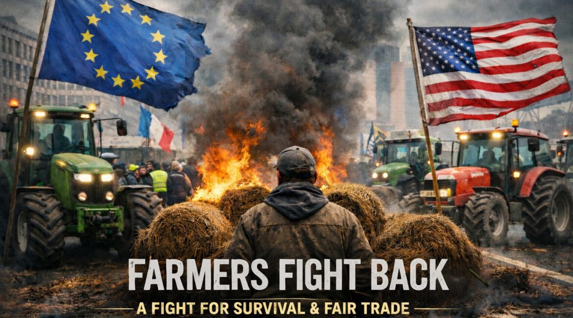 The Farmer Revolt in Europe, A Fight for Survival. 1 Farmers Fight Back